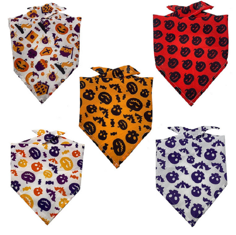 Dog Bandana Drool Towel – Stylish Tie-Dye Pet Scarf