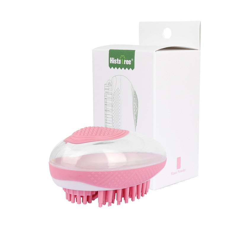 2-in-1 Pet Bath Brush & Massage Comb – Dog & Cat Grooming Tool