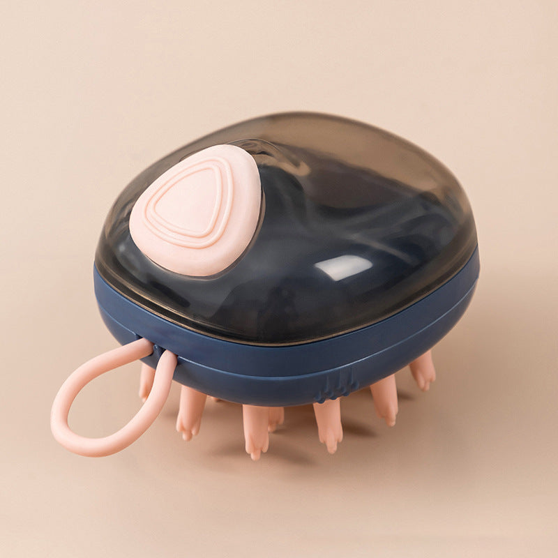 2-in-1 Pet Bath Brush with Shampoo Dispenser – Dog & Cat Grooming