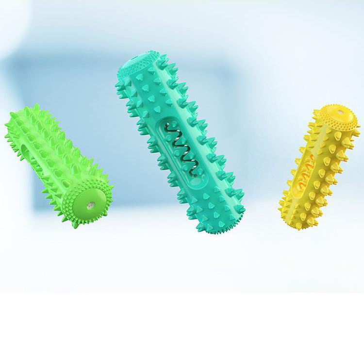 Dog Teething Chew Toy with Sound – Dental Cleaning TPR Toy