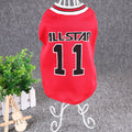 Soccer Dog Shirt Summer Vest – Breathable Cotton Pet T-Shirt