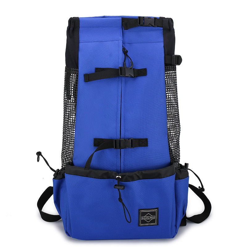 Double Shoulder Dog Carrier Backpack – Travel Pet Bag