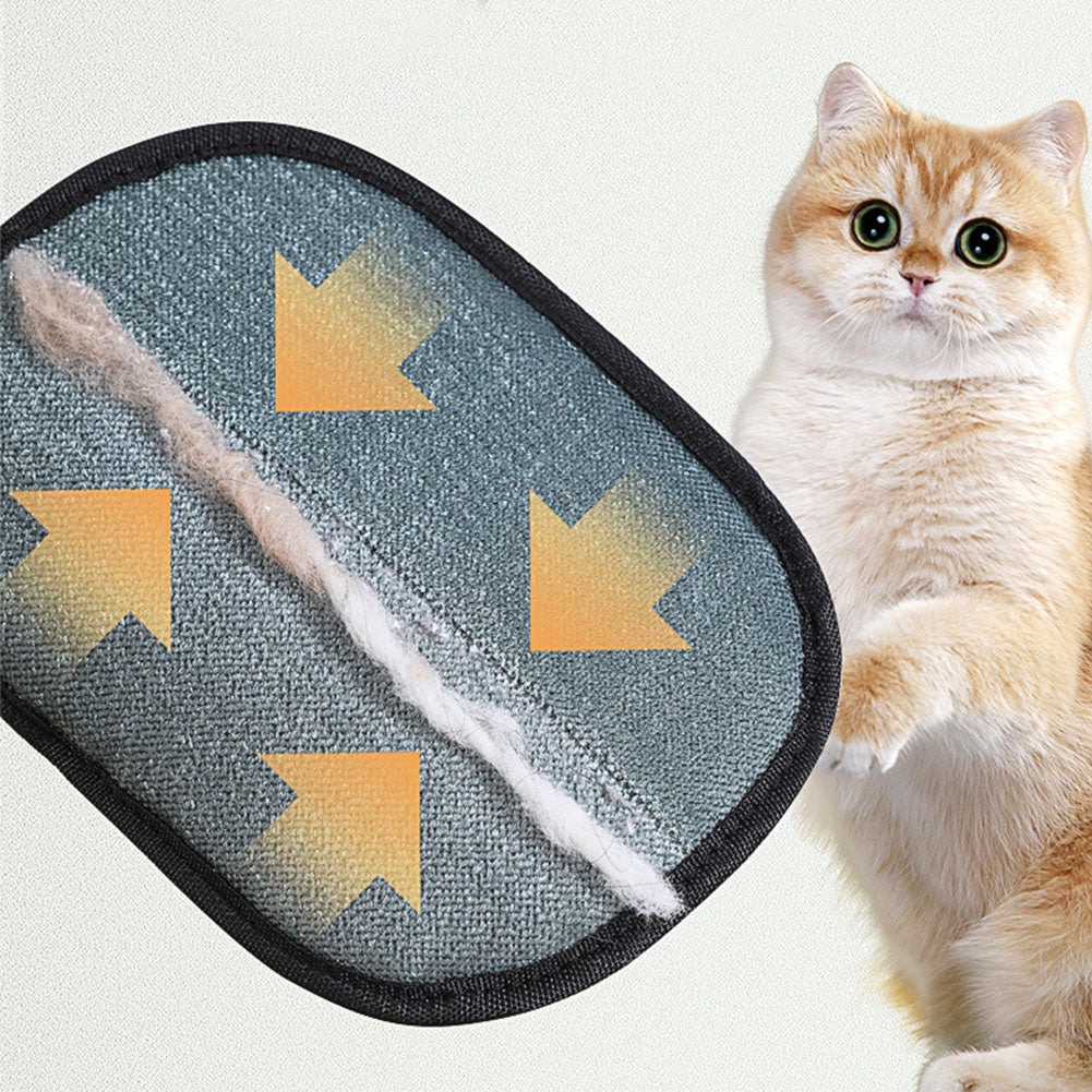 Pet Hair Remover Glove – Deshedding Grooming Mitt for Dogs & Cats