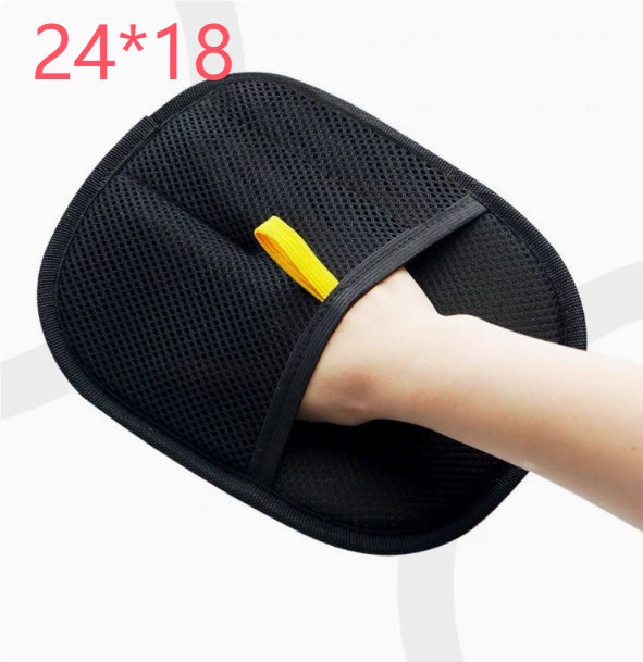 Pet Hair Remover Glove – Deshedding Grooming Mitt for Dogs & Cats