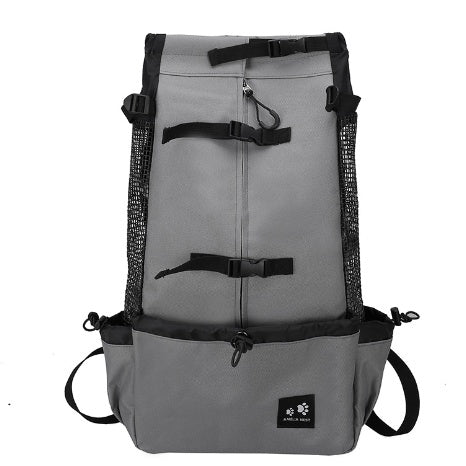 Double Shoulder Dog Carrier Backpack – Travel Pet Bag
