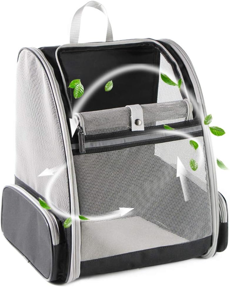 Bubble Backpack Pet Carrier – Transparent Cat & Dog Travel Bag