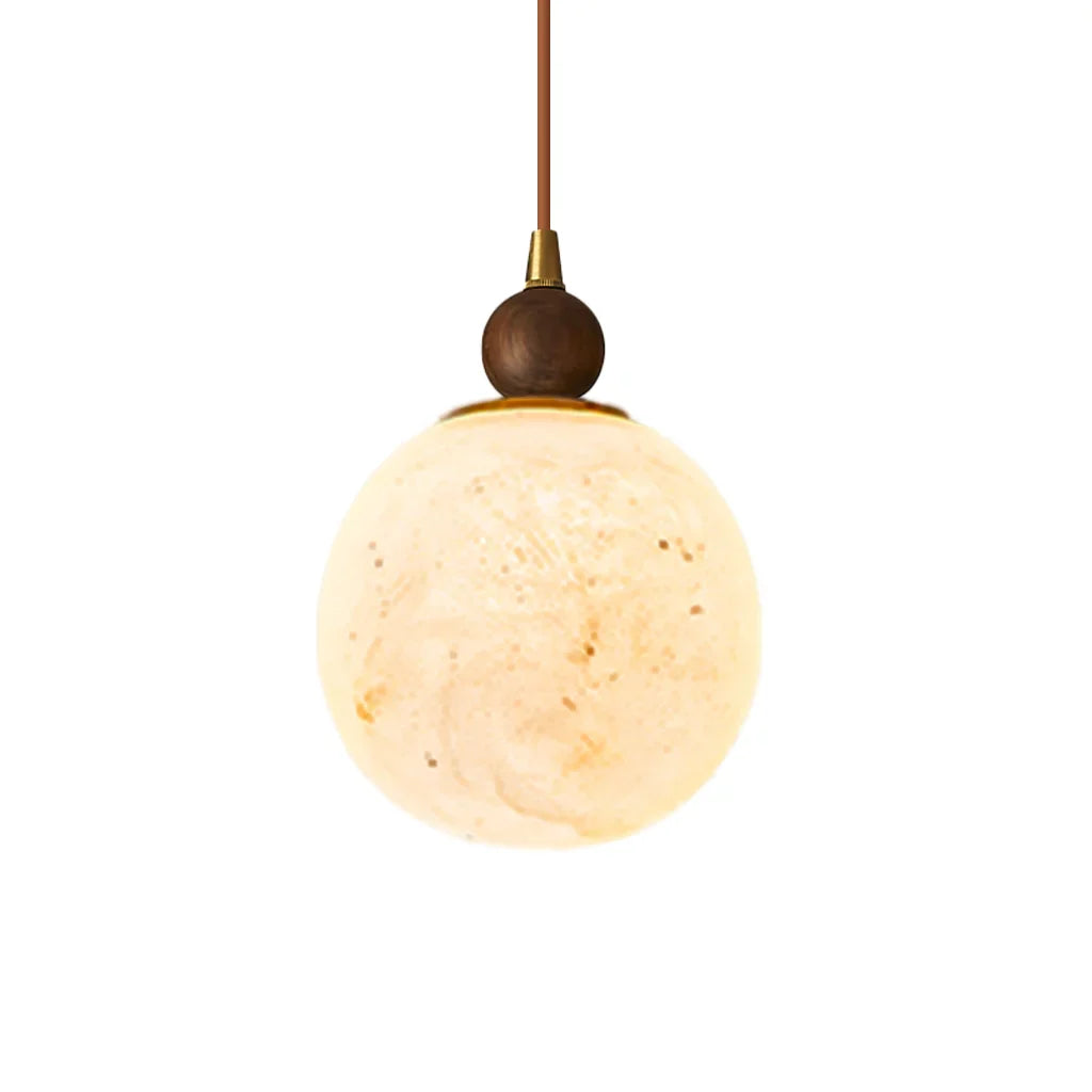 Calix Minimalist Marble LED Pendant Light
