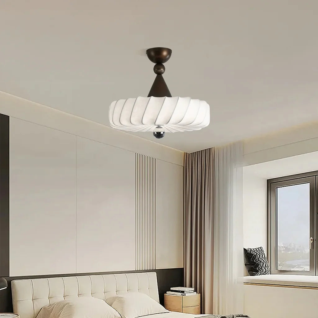 Elric Wabi-Sabi Scallop Ceiling Light