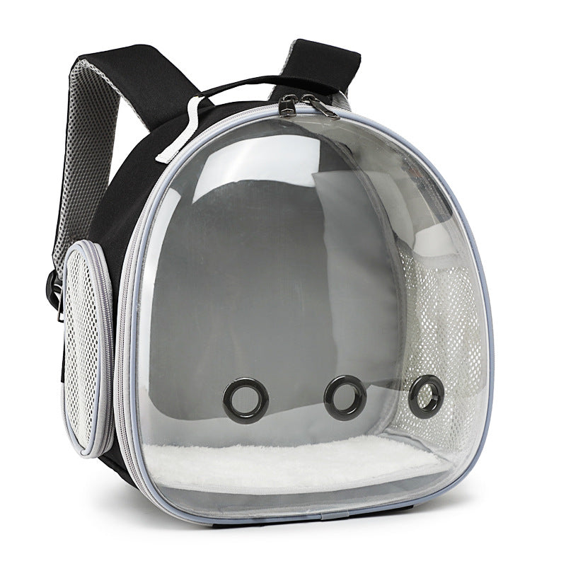 Transparent Pet Carrier Backpack for Small Animals – Bubble Window