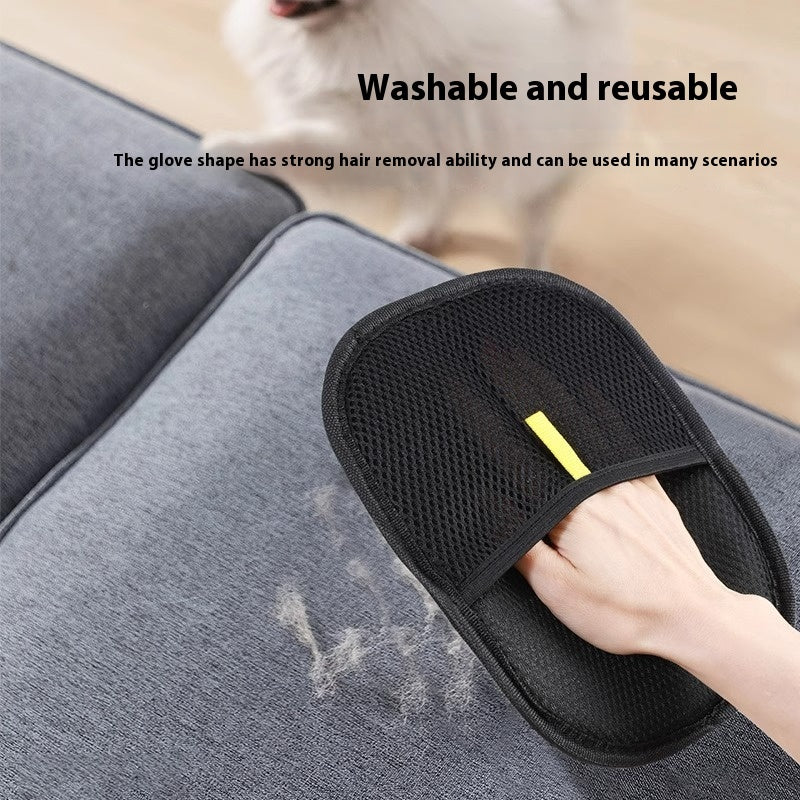 Pet Hair Remover Glove – Deshedding Grooming Mitt for Dogs & Cats
