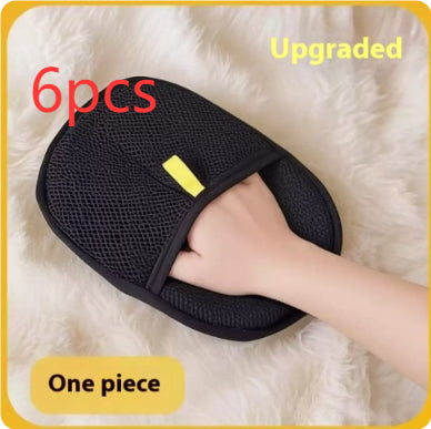 Pet Hair Remover Glove – Deshedding Grooming Mitt for Dogs & Cats