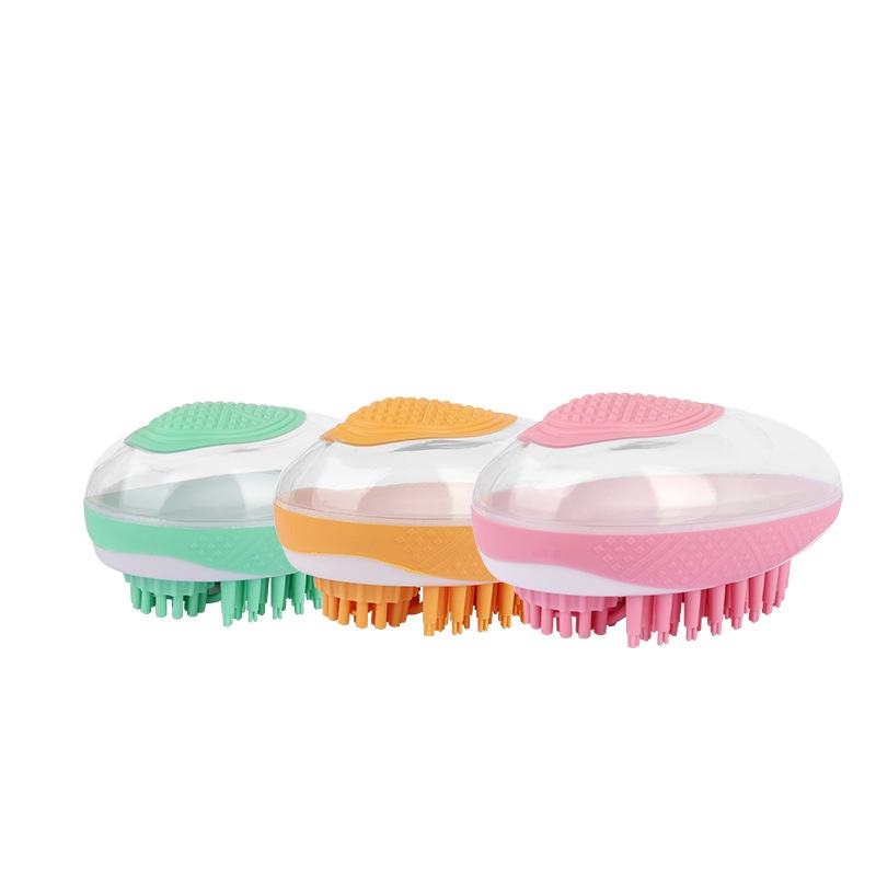 2-in-1 Pet Bath Brush & Massage Comb – Dog & Cat Grooming Tool