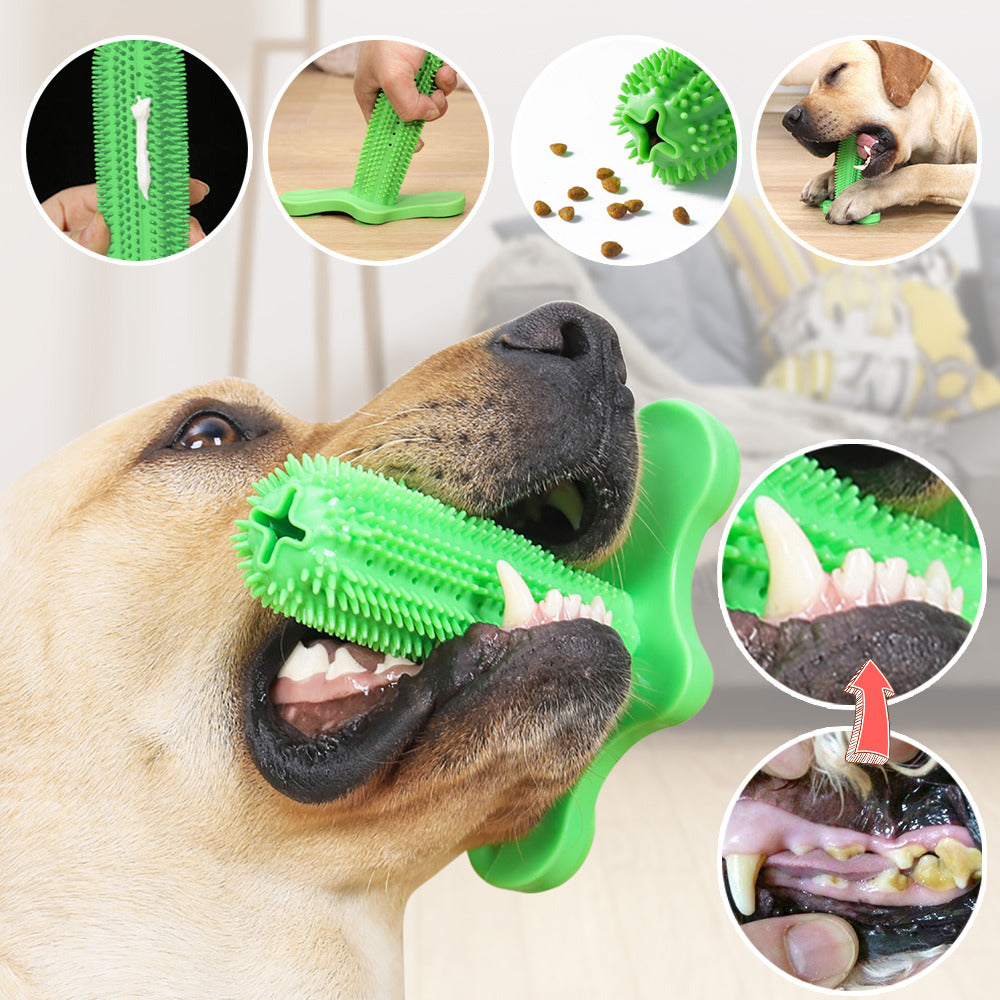 Suction Cup Dog Chew Toy for Teeth Cleaning – Durable TPR